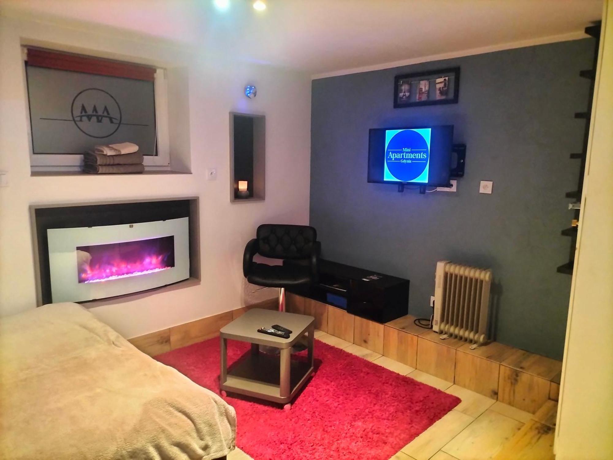 24H Gdynia Mini Apartamenty Na Kod Dostepu & Free Parking & No Keys Værelse billede
